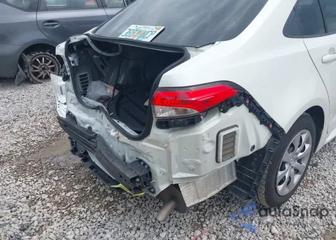 2020 Toyota Corolla Le z USA, uszkodzony, nr VIN JTDEPRAEXLJ062018